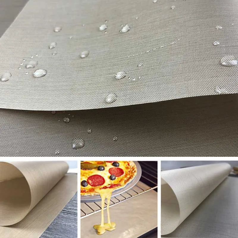 40*30cm Fiberglass Cloth Baking tools high temperature thick oven Resistant Bake oilcloth pad cooking Paper Mat Kitchen c2674 Qme