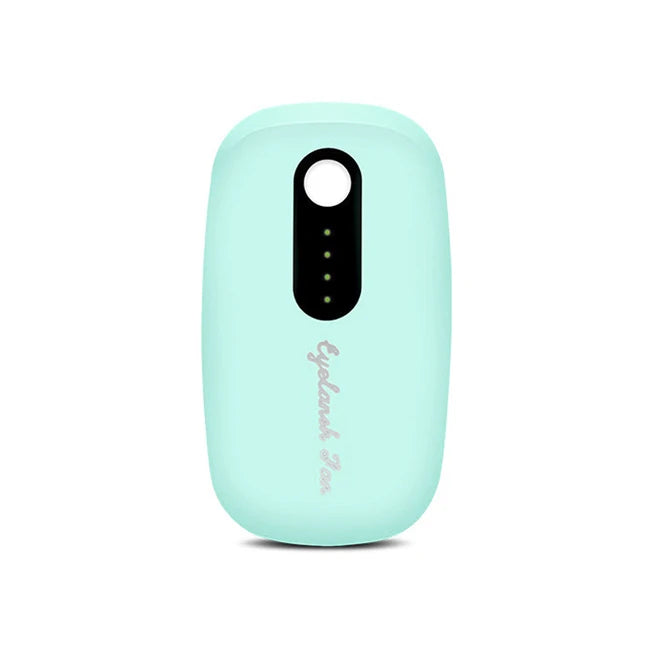 NATUHANA Adjustable Speed Lash Fan Mini USB Desktop Eyelash Qme Blue