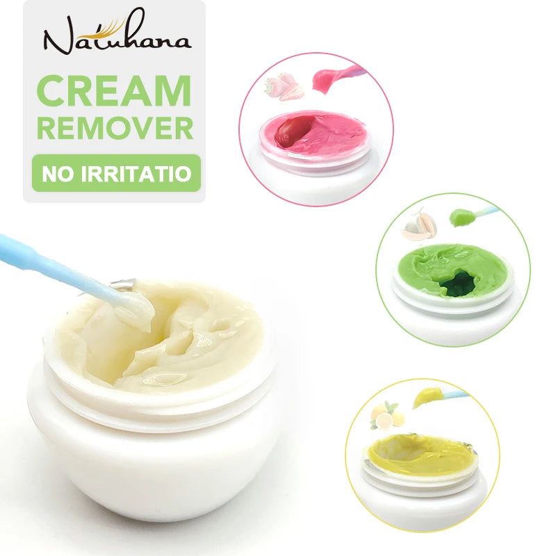 NATUHANA Fast Cleaning Lash Glue Cream Remover Non Irritating Qme