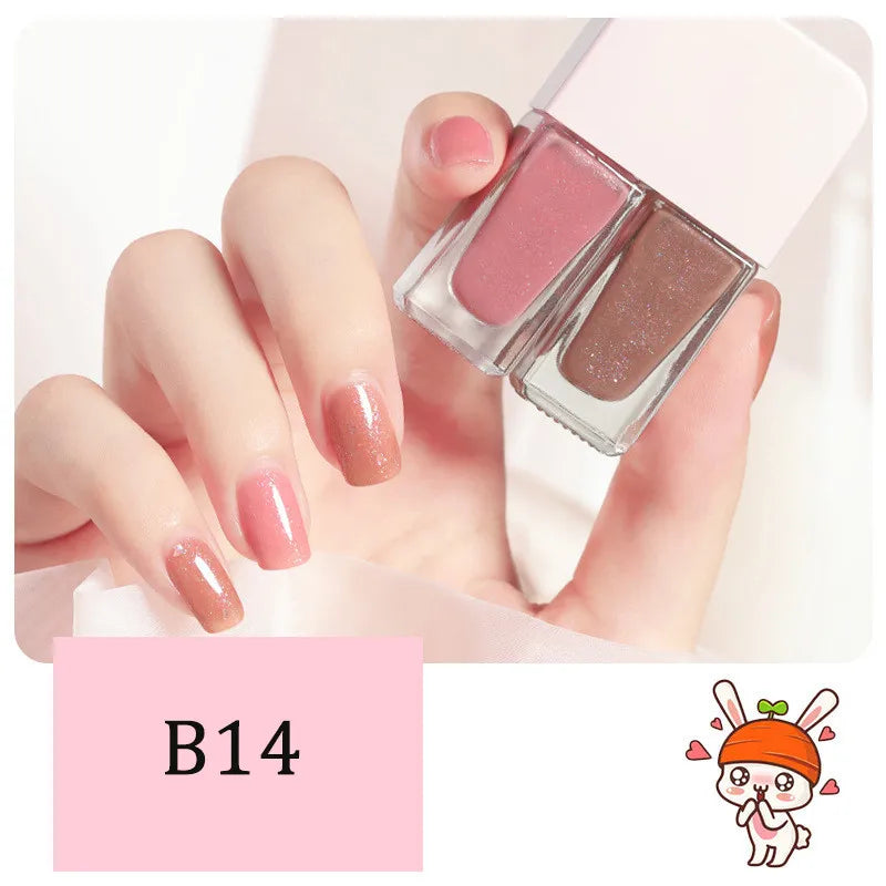1 Candy Nail Polish Manicure Water-based Bright Scrub No Bake Peeling