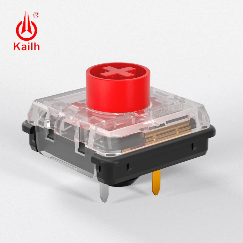 Kailh Chocolate V2 Low Profile Mechanical Keyboard Switch Red/Brown/Blue For Backlit Mechanical Keyboard Qme Red-10pcs
