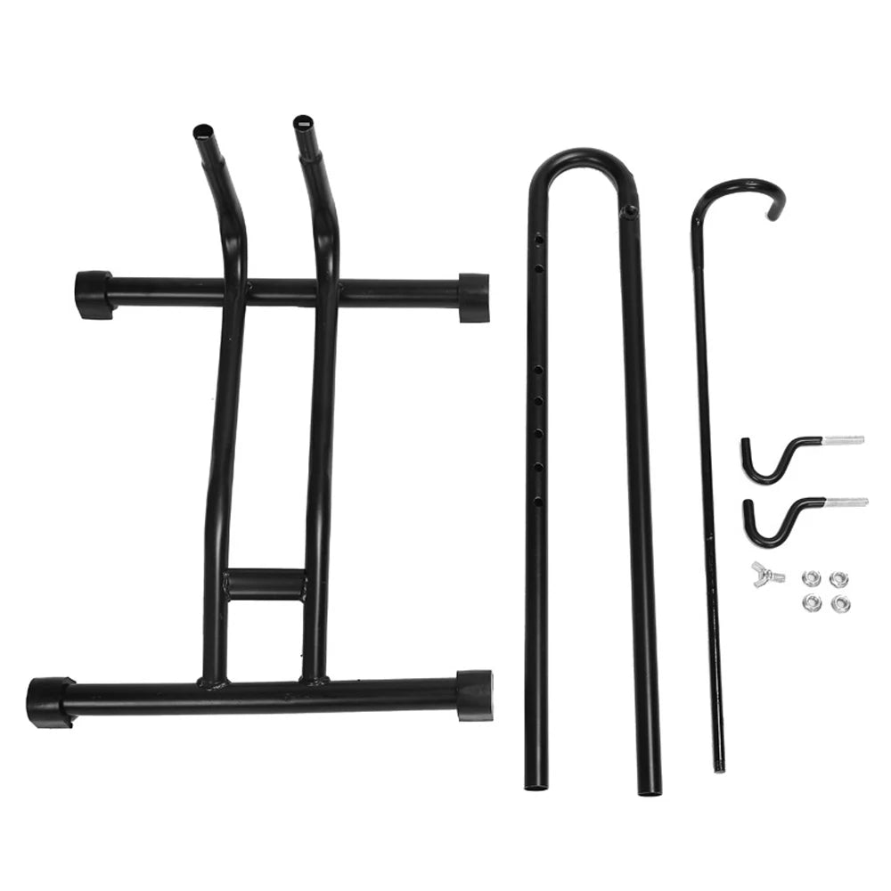 3-in-1 Bicycle Floor Parking Rack Stand For Mountain Road Bike Indoor Garage Storage Bike Repair Stand Maintenance Holder Qme