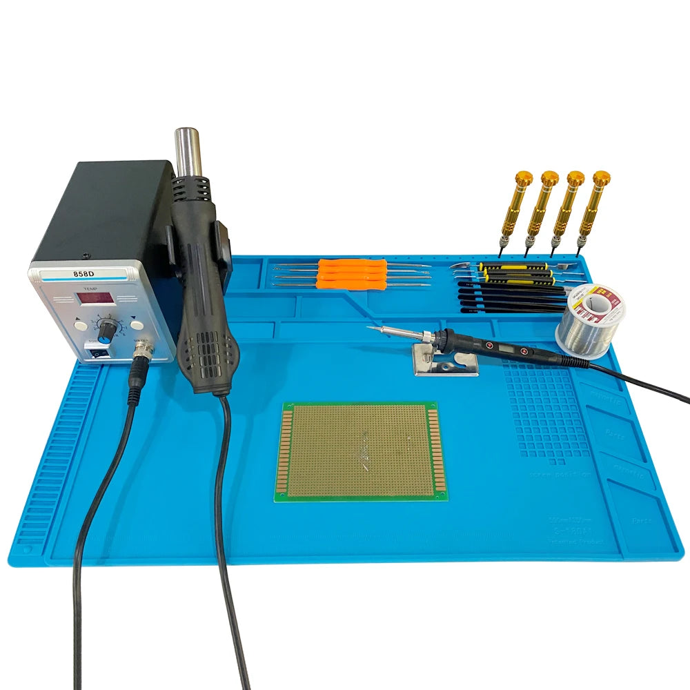ESD Heat Insulation Working Mat Heat-resistant BGA Soldering Station Qme