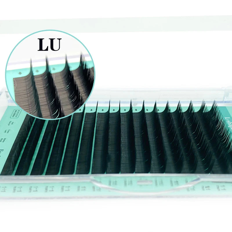 NATUHANA Wholesale 3Cases Lot 8 15Mixed L L+ LC LD LU Curl Matt Black Qme