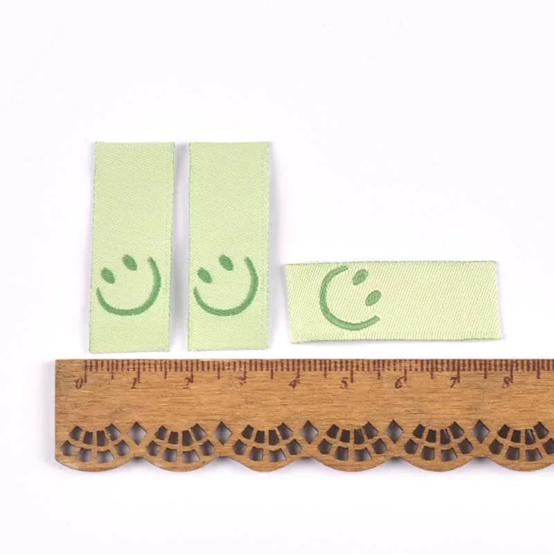 50Pcs 8colors Embroidery Labels Sewing Clothes Handmade Accessories For Kids Care Bags Clothing Tags Garment Crafts 1.5x4cm Qme 6