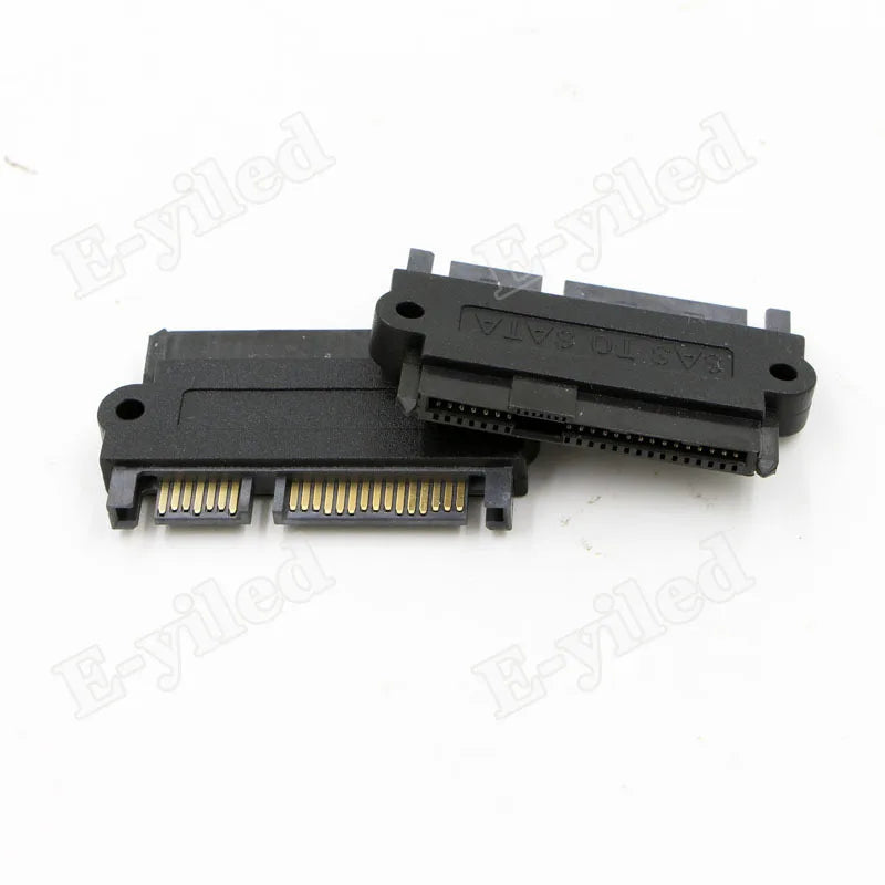 2pcs SAS Hard Disk Connected To Motherboard SATA SFF-8482 SAS To SATA Adapter Supports Up To 6GB SATA3 Mode Qme