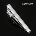 Tie Clips Men Simple Fashion Stripe Metal Tone Bar Clasp Practical Qme LDsz1