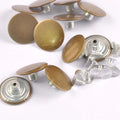 20Pcs/Set Mixed Metal Button For Sewing Clothing Bronze Jeans Buttons Clothes Bags Accessories Garment Decorative 17/20mm c2173 Qme 2 17mm