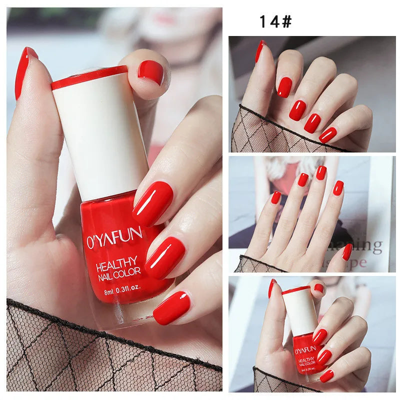 Nail Art Tearable Quick Dry Normal Without Lamp Polish Glitter