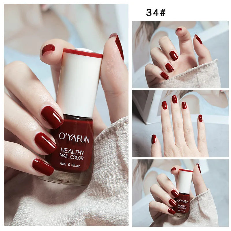 Nail Art Tearable Quick Dry Normal Without Lamp Polish Glitter