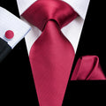 Mens Tie Red Wine Burgundy Paisley Wedding Floral Maroon Necktie Men Qme C-3120