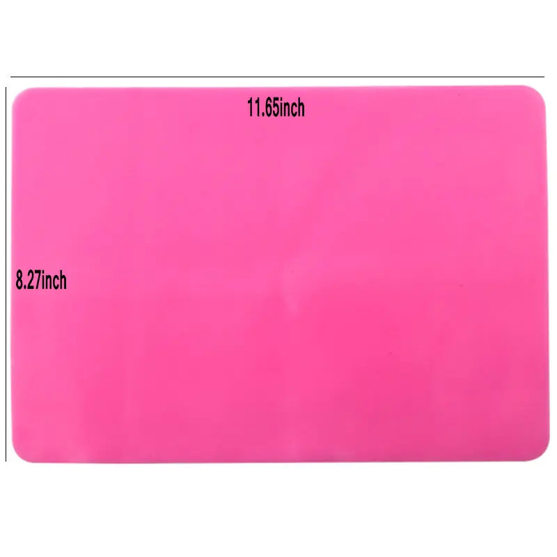 Epoxy Resin Tools Easy Jewelry Making Tools Silicone Workbenches Plastic Beaker Drilling Bits Sticks Disposable Cup Dispenser Qme Silicone pad-rose