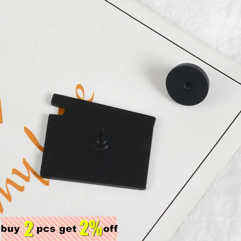Clapperboard Enamel Pins Film Clapper Board Lapel Badge Movie Scene Board Brooches Badges Gift for Movie Lover Cinema Wholesale Qme