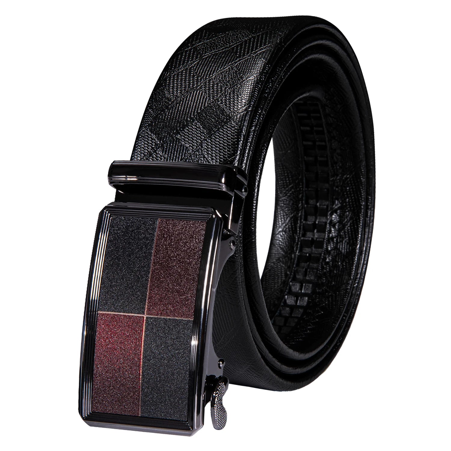 Luxury Leather Men's Belt Men 2020 Fashion Designer Buckle Automatic Qme 0064 130cm