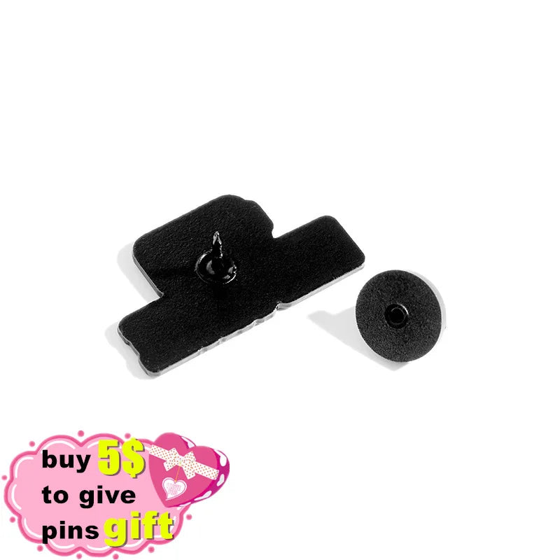 Need Coffee Power Display Enamel Lapel Pins Thinking... Brooches Custom Badges Fashion Pins Gifts for Women Friends Wholesale Qme