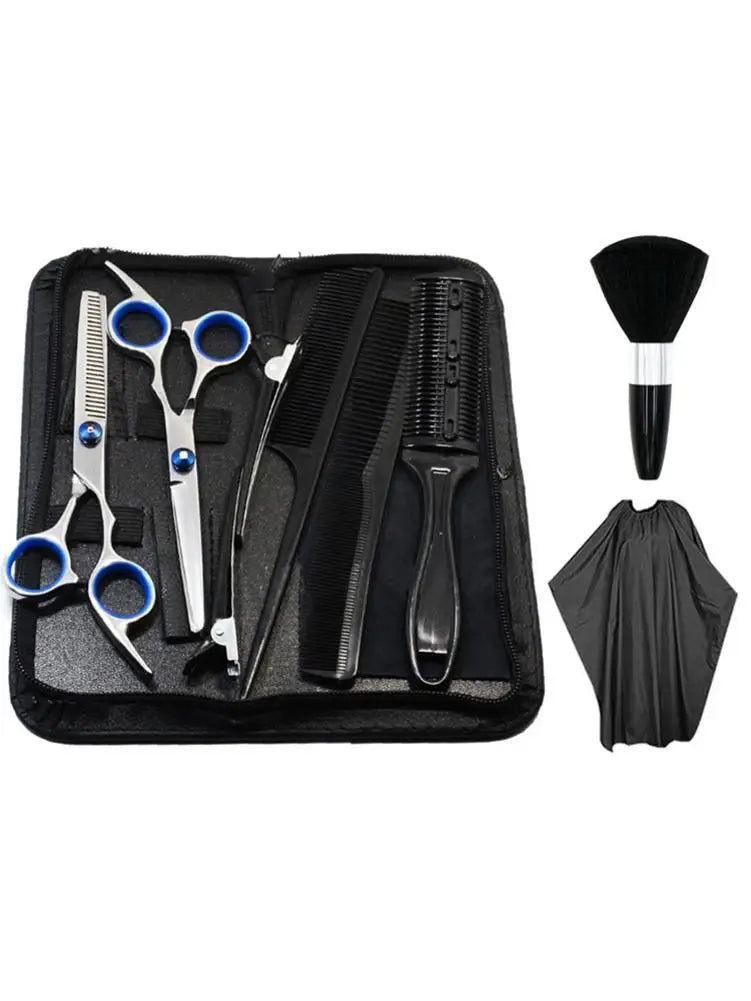 Hair Cutting Scissors Thinning Shears Professional Haircut Indoor Qme