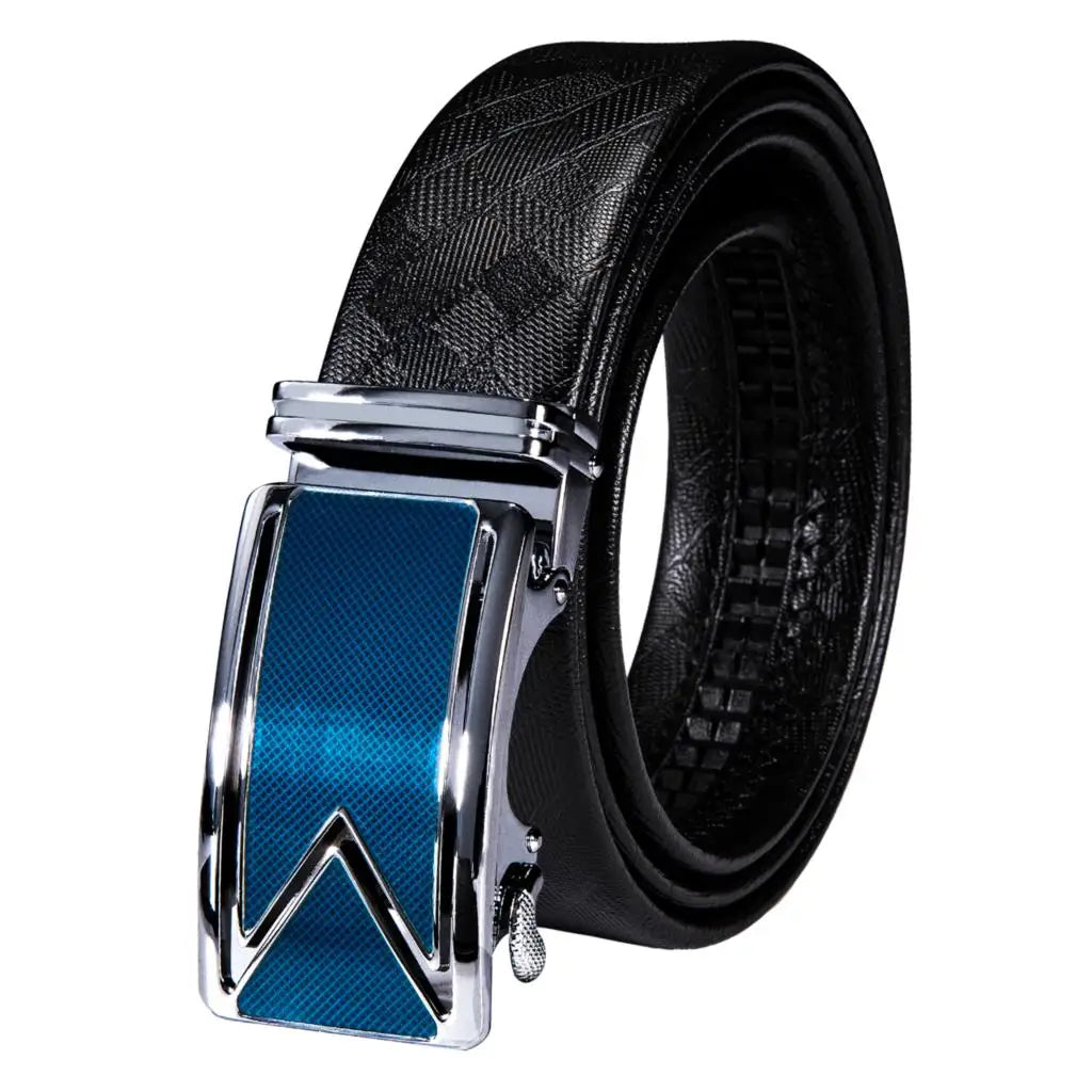 Luxury Leather Men's Belt Men 2020 Fashion Designer Buckle Automatic Qme 2240 130cm