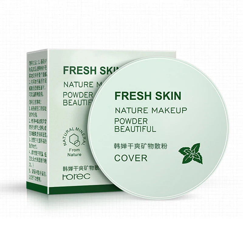 Makeup Matte Loose Powder Oil Control Soft Light Silk Face Concealer Skin Finish Powder Translucent Foundation Qme 1Pc