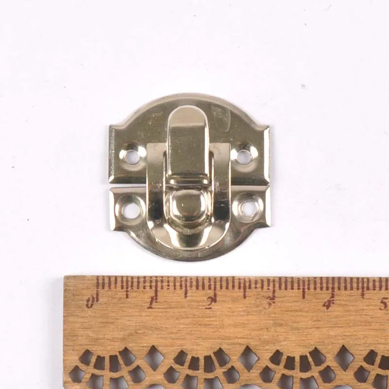 Antique Silver Bronze Vintage Lock Hasp Jewelry Wooden Box Latch Clasp Purse Locks Furniture Hardware Padlock 5 designs c2148 Qme