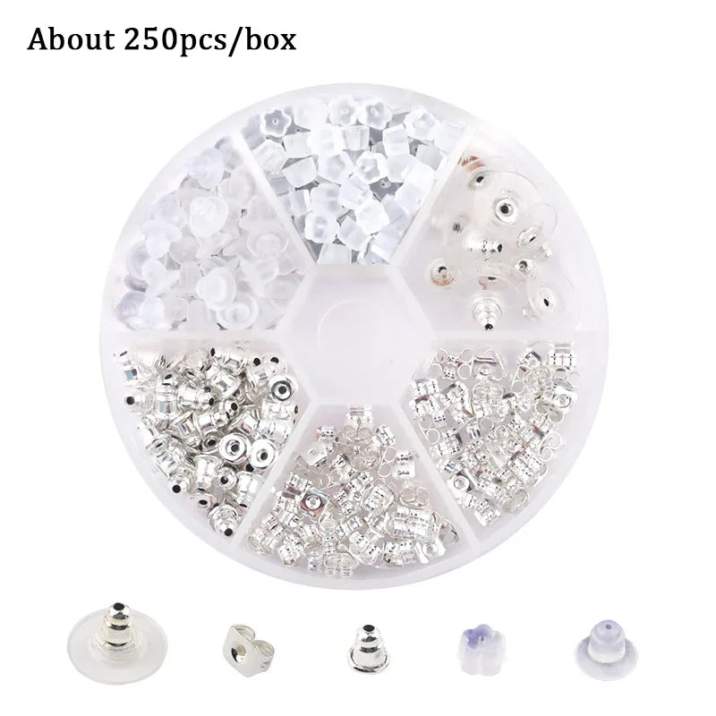 Jewelry Findings Open Jump Rings Loose Spacer Beads Earring Hooks