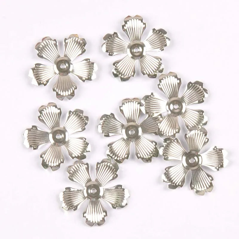 retro 3 Colors Flowers Wraps Filigree Connectors Embellishments For Scrapbooking Home Decor Handicraft Metal Crafts yk0762-1 Qme