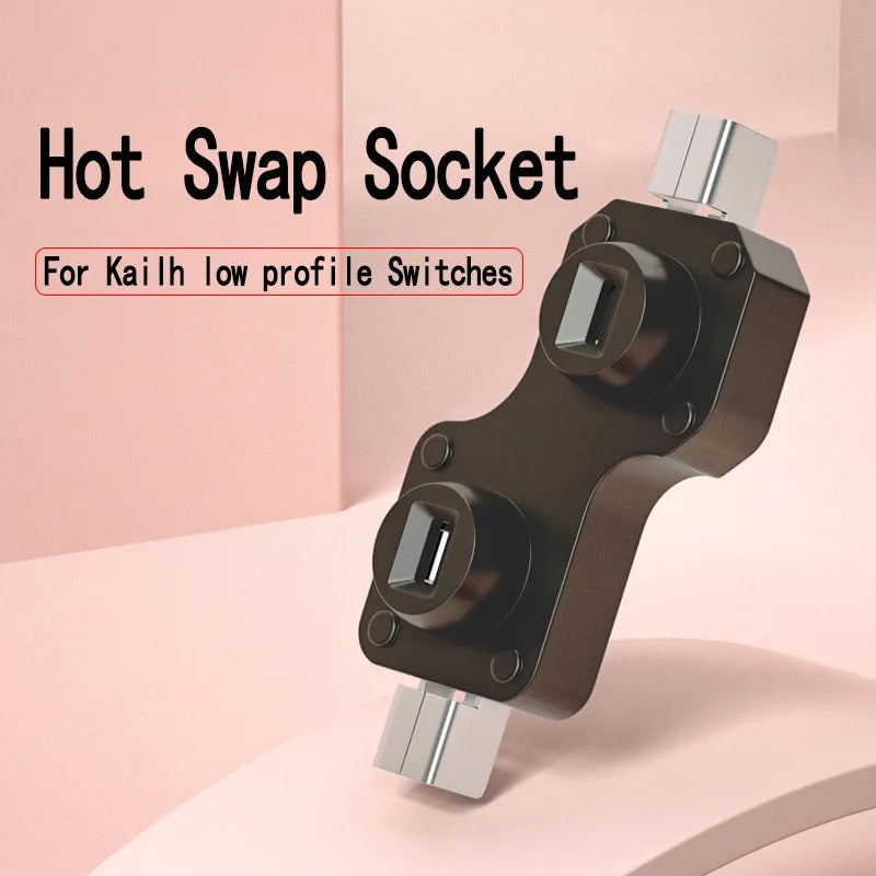 Kailh Hot Swap Socket for Low Profile 1350 Chocolate Switches on Mechanical Keyboard PCB Socket DIY Base Modification Qme 110pcs
