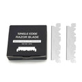 100pcs/Box Single Edge Razor Blades Men's Stainless Steel Razor Blades Sharp Blades For Facial Care Disposable Replacement Blade Qme belgium