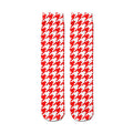 Fashion 3d Thousand Birds Pattern Socks Lattice Print Kawaii Cute Men Qme style6 China Mainland
