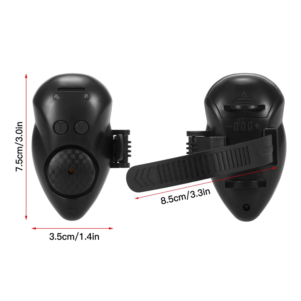 Fishing Bait Alarm LED Fishing Bait Alert Luminous Fishing Bait Indicator Qme