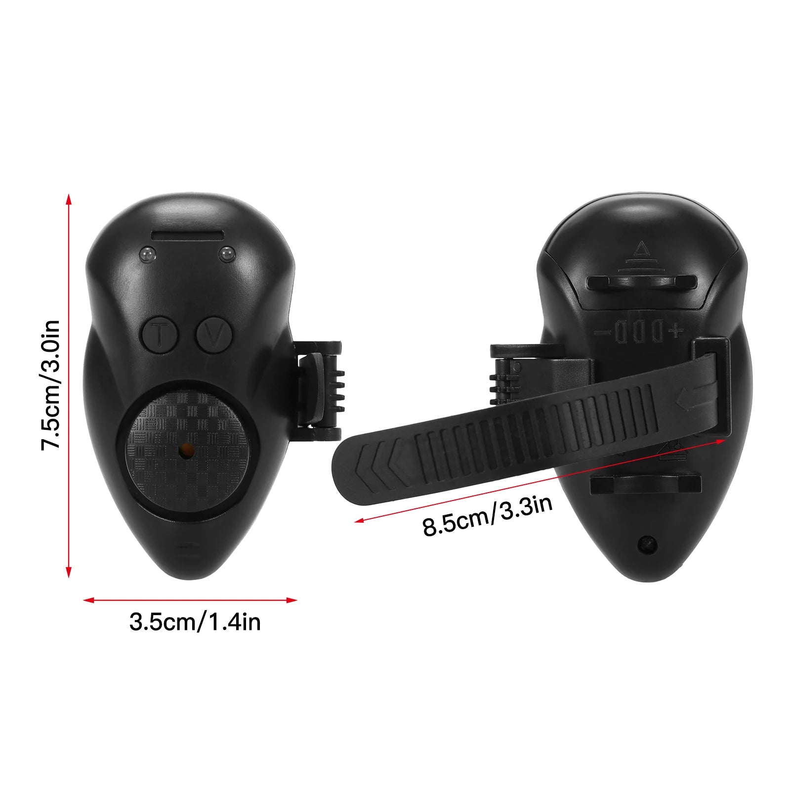 Fishing Bait Alarm LED Fishing Bait Alert Luminous Fishing Bait Indicator Qme