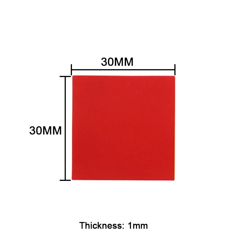 10-100pcs Double Sided Self Adhesive Tape Transparent Acrylic Square Round Strong Pad Heavy Duty Mounting Tape Multiple Size Qme Square 30mm 80pcs