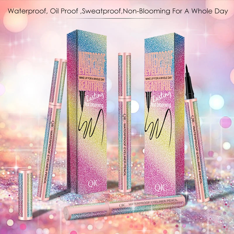 Black Eyeliner Waterproof Long-lasting Make Up Women Cosmetic Eye Liner Pencil Makeup Crayon Eyes Marker Pen Qme