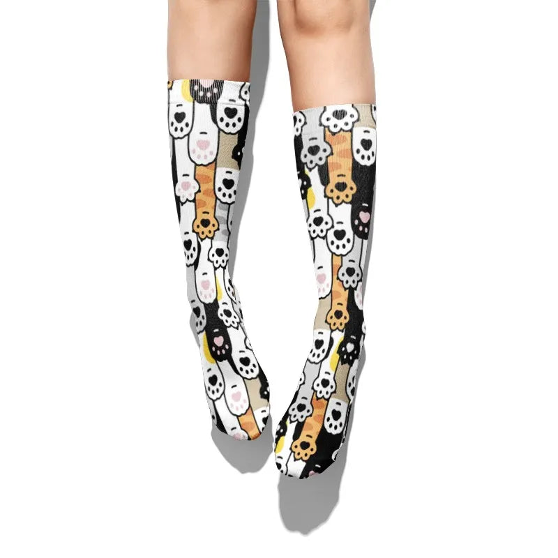 Mens Sock Fashion Man Colorful Personality Anime Socks Men Casual Qme
