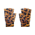 Women Leopard Gloves Fashion Elastic Five Fingers Men's Outdoor Qme style3 One Size China Mainland