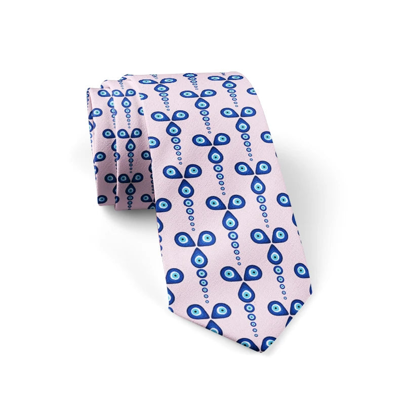 3D Print Ties Men Wome Printted Classic Tie Stripe Design Skinny Neck Qme style5 China Mainland