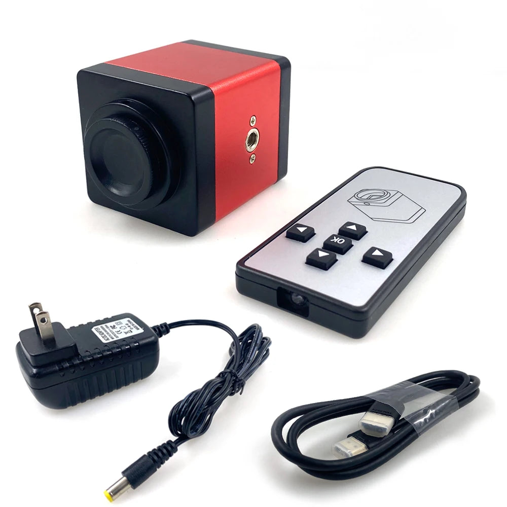 HD1080P HDMI VGA Industrial Video Microscope Camera Industry C MOUNT Qme