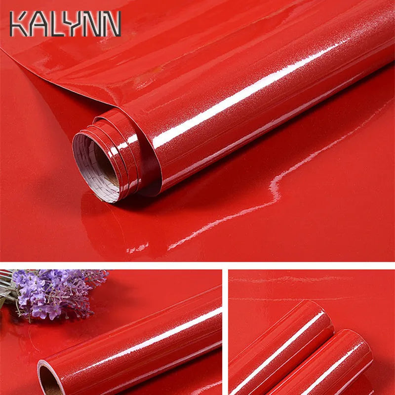 DIY Decorative Film PVC Self Adhesive Wall Paper Furniture Renovation Qme