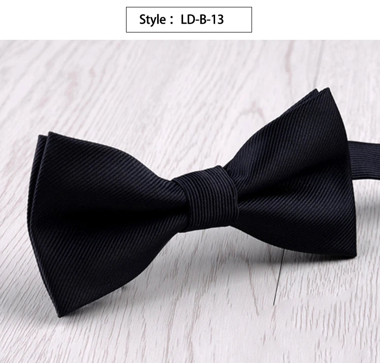 Mens Tie Butterfly Knot Man Accessories Luxurious Bow Ties Men Cravat Qme LD-B-13