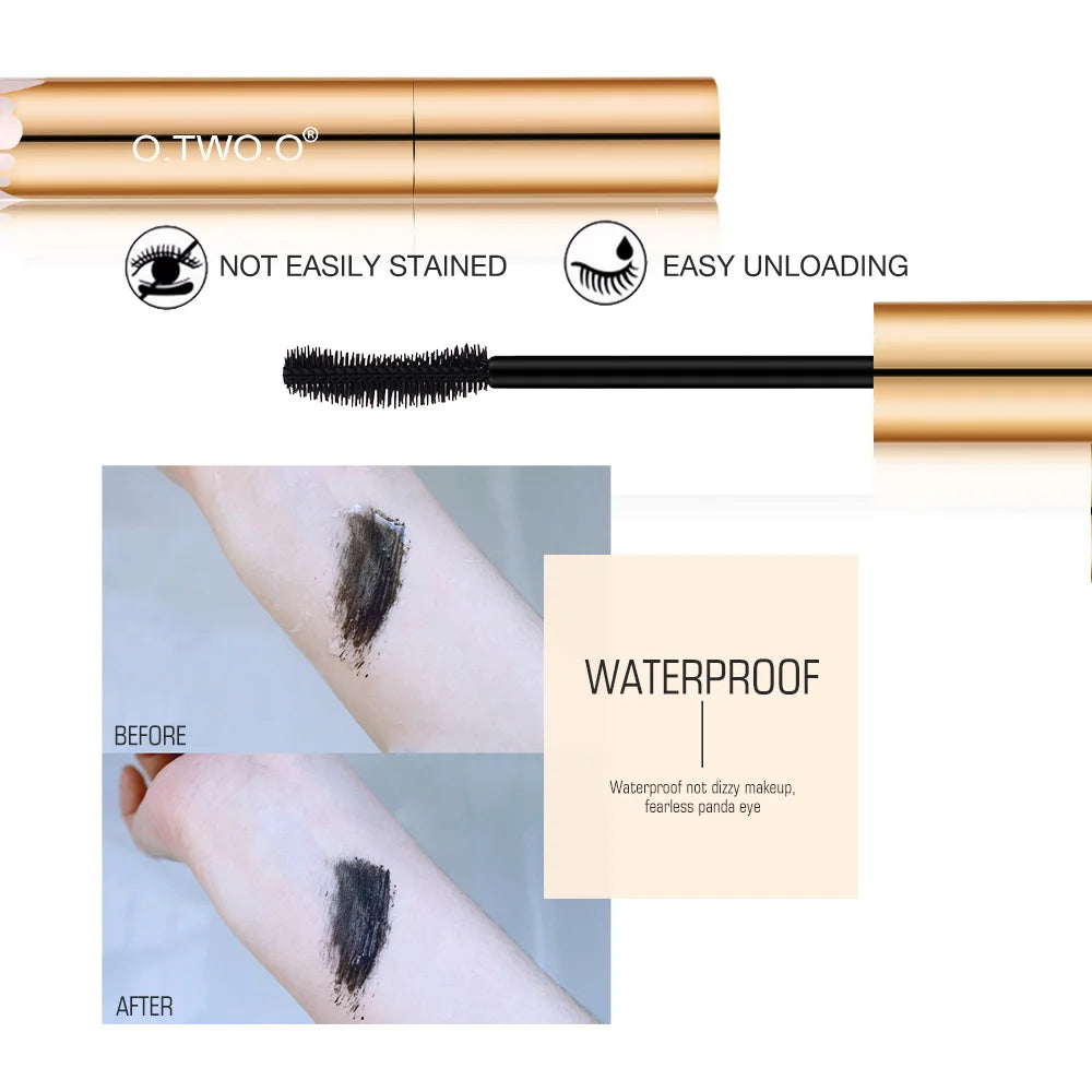 O TWO 3D Mascara Lengthening Black Lash Eyelash Extension Eye Lashes Qme
