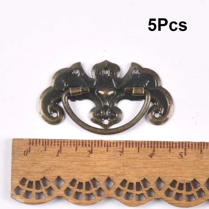 European Retro Antique Striped Carved Furniture Handles Kitchen Pulls Jewelry Box Cupboard Cabinet Knobs Drawer Door c2265 Qme 5pcs 1