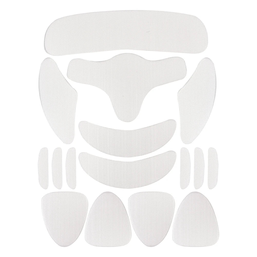 256PCS Reusable Facial Patch Forehead Petal Anti Wrinkle Fine Lines Remover Strips Silicone Neck Eye Sticker Smooth Face Lifting Qme