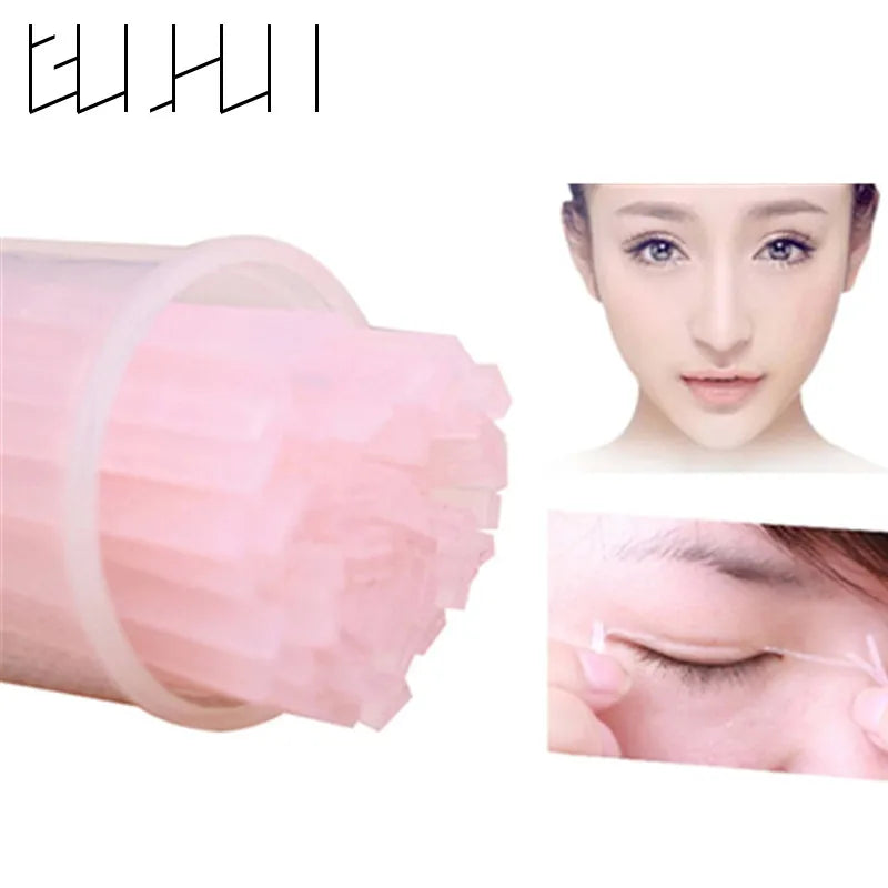 Invisible Double Eyelid Tape Fiber Magic Stickers Sided Strip Qme