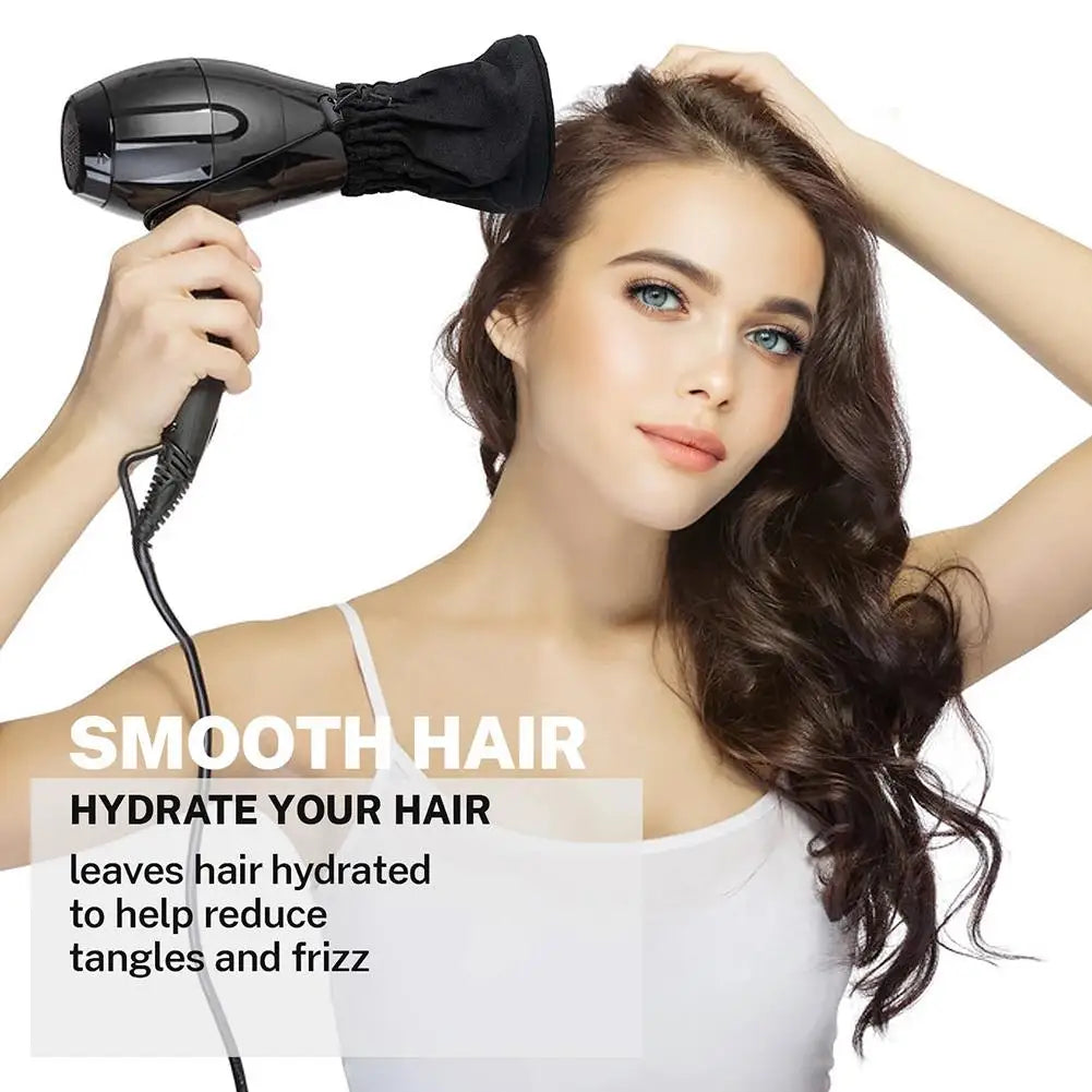 Hair Dryer Diffuser Bag Organizer Storage Cloth Professional Diffuser Cover Sleeve Hair Styling Tool Blower Parts Drying Hood Qme