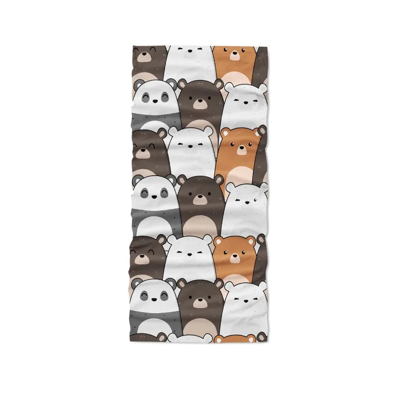 Cartoon Bandana Scarf 3D Print Magic Outdoor Riding Mouth Nose Qme style8 One Size China Mainland