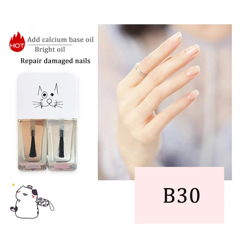1 Candy Nail Polish Manicure Water-based Bright Scrub No Bake Peeling