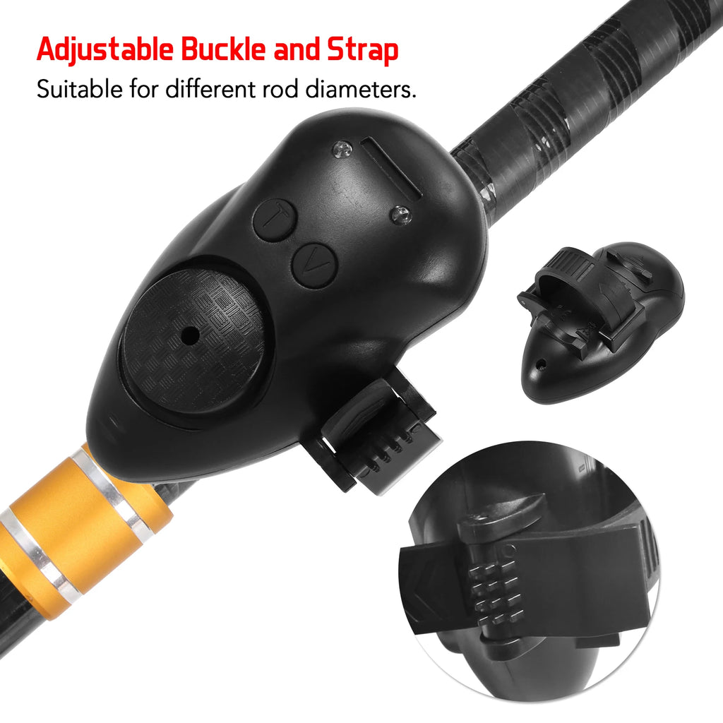 Fishing Bait Alarm LED Fishing Bait Alert Luminous Fishing Bait Indicator Qme