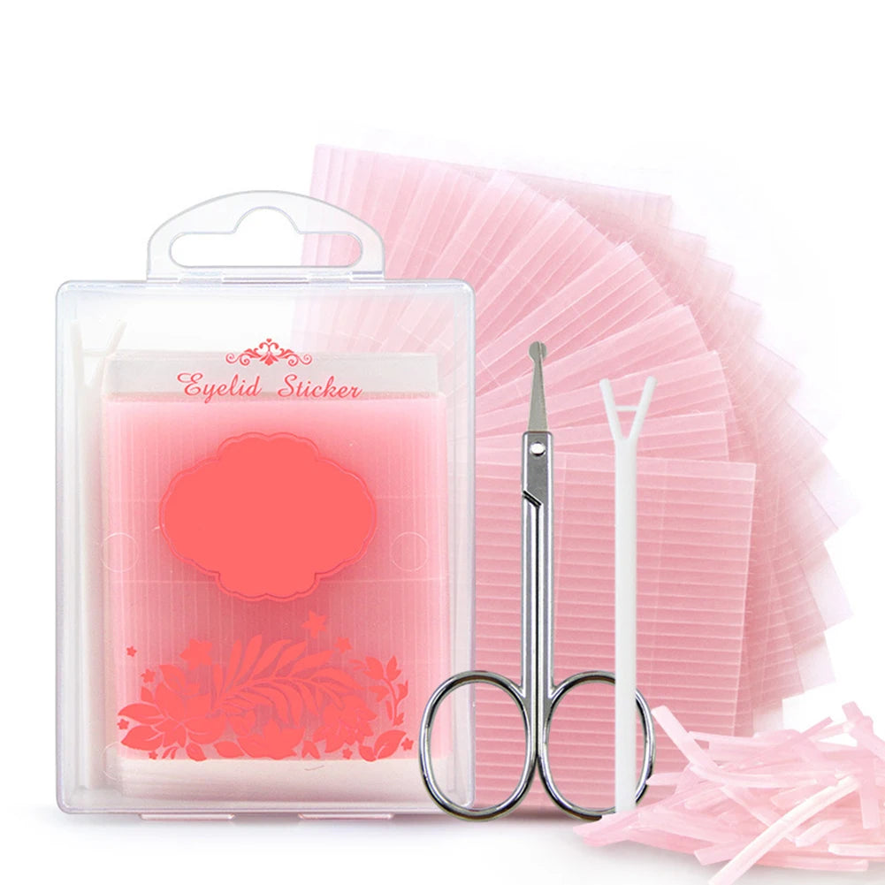 Invisible Double Eyelid Tape Fiber Magic Stickers Sided Strip Qme 572pcs set