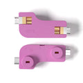 Kailh Colorful Hot Swap Socket Mechanical keyboard PCB Socket DIY Base Modification The Second Generation MX Switches Qme Pinks--30pcs