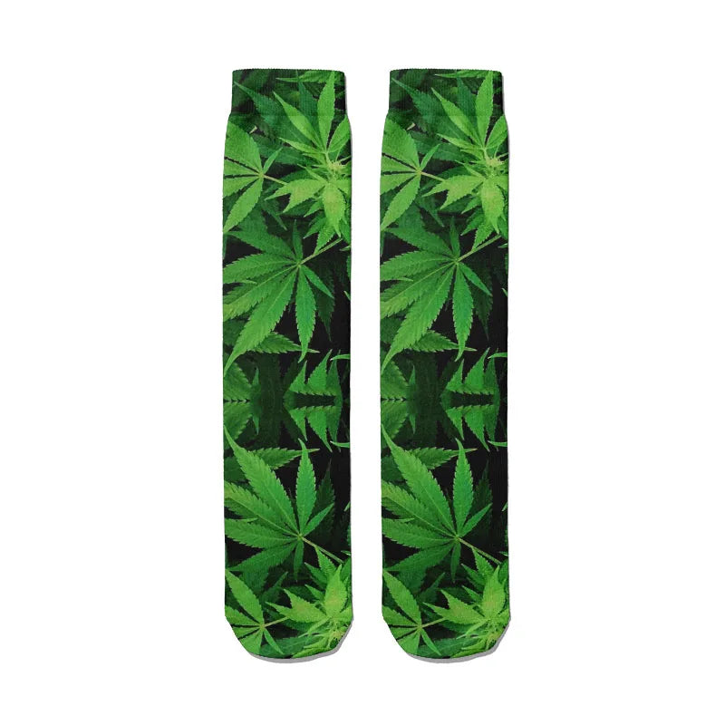 Fashion Women Men 3D Skeleton Skull Socks Streetwear Harajuku Qme style4
