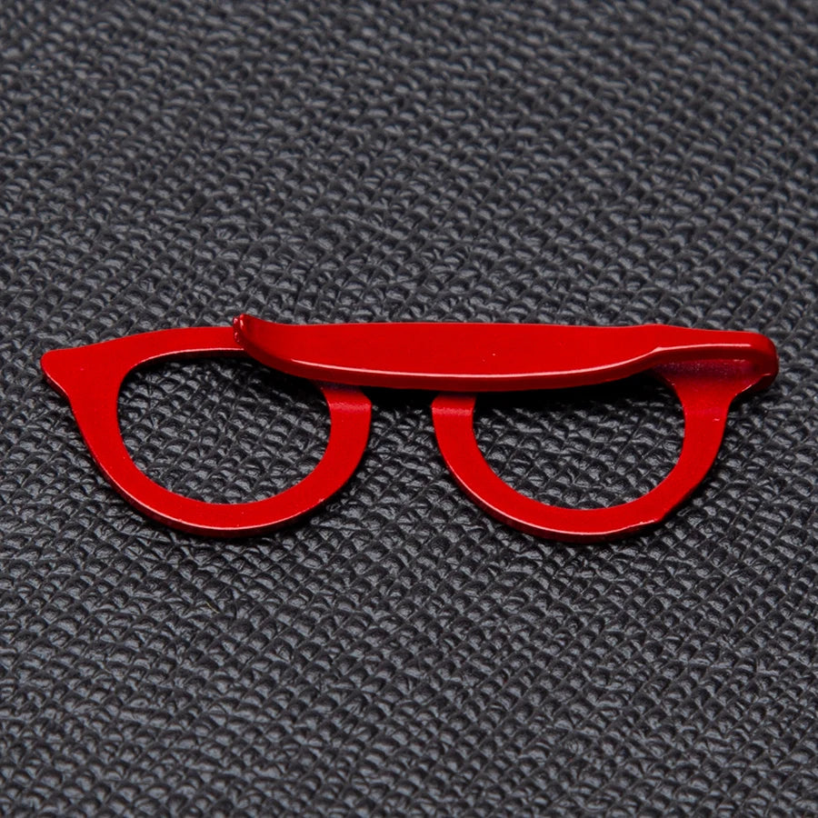Tie Clip Men Solid Fashion Glasses Tone Bar Practical Necktie Clasp Qme